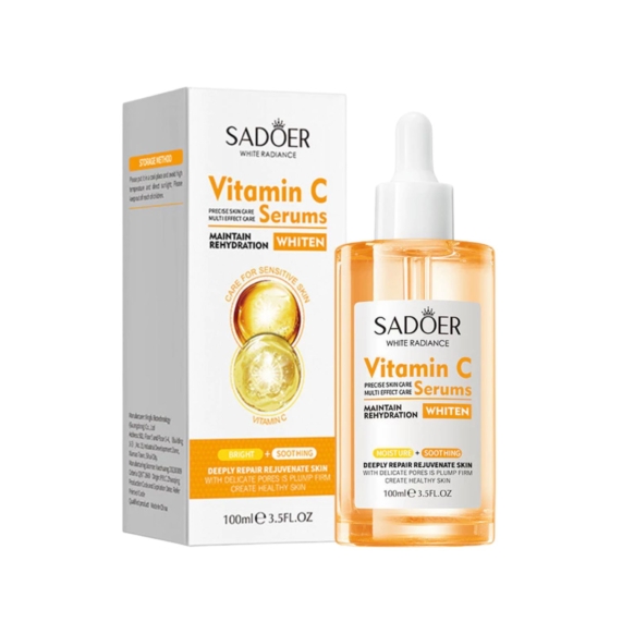 SADOER Vitamin C Maintain Rehydration Whiten Serum 100ml for Radiant Skin - SHOPPE.LK