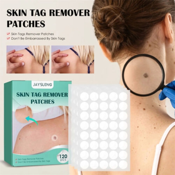 Skin Tags Remover Patch Effective, Safe, Painless and Fast-Acting - 120Pcs - SHOPPE.LK