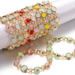 ST.KUNKKA Elegant Crystal Beaded Fashionable Bracelet for Women - SHOPPE.LK