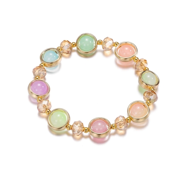 ST.KUNKKA Elegant Crystal Beaded Fashionable Bracelet for Women - SHOPPE.LK