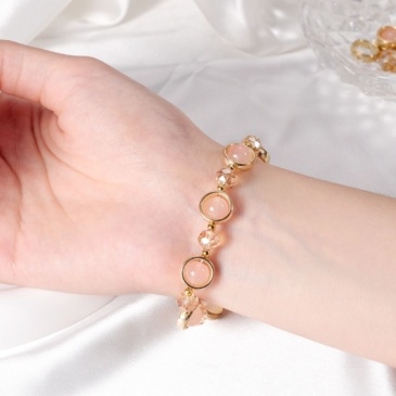 ST.KUNKKA Elegant Crystal Beaded Fashionable Bracelet for Women - Image 4